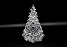 VINTAGE WATERFORD CUT CRYSTAL 6.5” CLEAR CHRISTMAS TREE/EVERGREEN GERMANY EXCOND picture