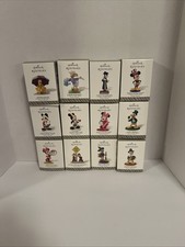 Hallmark A Year Of Disney Magic Ornament Set Set of 12 NIB 2014-2015 picture