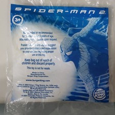Burger King Spider-Man 2 Kids Meal Premium Toy w/ Spider-Man Card Sealed 2004 picture