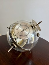 Vintage Mcm West Germany Sputnik Weather Station Globe Hygrometer Barometer picture