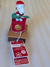 2011 Hallmark Peanuts Band Snoopy wireless musical figurine picture
