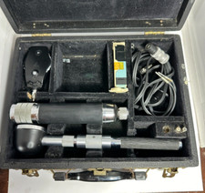 Vintage Optometrist Lens Equipment in Case - Copeland, Geneva, American Optical picture