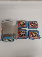 1996 Fleer/Skybox X-Men Sanctuary 96 Sealed Sticker packs Marvel Italy picture