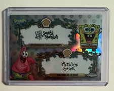 2025 Topps SpongeBob Chrome A Bikini Bottom Dual VIP VI2-2 SpongeBob & Patrick picture