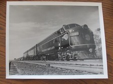 Vintage B/W Photo WM Western Maryland Diesel Locomotive #55 Railroad 11x14 picture