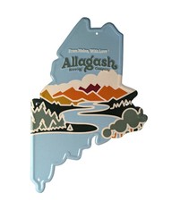 Allagash From Maine With Love • Allagash Brewing Co. • Tin Tacker Beer Sign picture