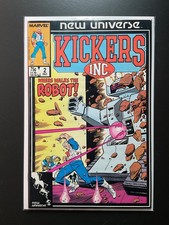 Kickers Inc. 2 Marvel New Universe Dec 1986 picture