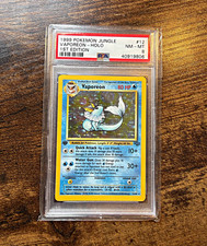 Vaporeon 1st Edition Holo PSA 8 - Jungle Pokemon picture