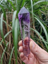 Amethyst, Amethyst Point Double Bands, Polished, AAA+ Special / 128g picture