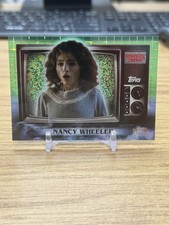 2025 Topps High Tek Stranger Things #SA-8 Nancy Wheeler Static Age Green /75 picture