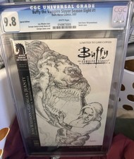 CGC 9.8 Dark Horse Buffy the Vampire Slayer: Season 8 #1 Sketch Cover 1:1000 picture