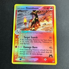 Pokemon TCG Team Magma's Houndoom 34/95 EX Magma vs Aqua Reverse Holo NM picture