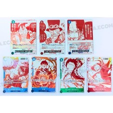 One Piece TCG OP-13 3rd Anniversary Full Set Treasure Campaign Promo Collection picture