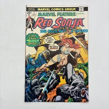 Marvel Feature #1 Red Sonja Marvel Comics 1975 1st Solo Series Bronze Age Key picture