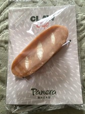 🥖 Brand NEW & Sealed, Very Limited Edition Panera Claw Clip, Baguette 🥖 picture