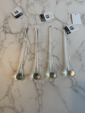 Sullivans Clear Glass Icicle Drop Christmas Ornaments (Item #OR3252) — Set of 6 picture