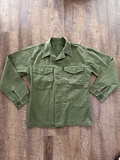 Vintage 1950’s USMC P-53 HBT Utility Shirt Size Medium..see description picture