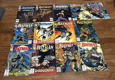 Batman lot(13) #477-487, 489, & 490: DC Comics, Good to Fine condition picture