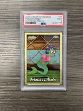 2025 Topps Chrome Spongebob #195 Princess Mindy Superfractor 1/1 PSA MINT 9 picture