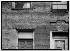Photo:Boston MA Clough-Langdon House 1950s exterior doorway window detail picture