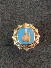 1960's Disneyland Cast Member 5-Year 10K Yellow Gold Service Award Castle Pin picture