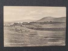 Vintage Galloway Golf Course Postcard 4th Tee Scotland J Mitchell Mailed 1914 picture