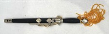 Replica Miniature Jian Sword Letter Opener w/case & Sequin Fan picture