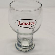 Vintage 70's Labatt's Award Beer Collectible Barware Glass picture