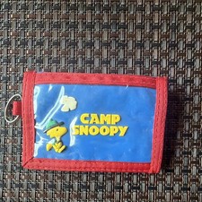 Camp Snoopy/peanuts Wallet Vintage Children’s Wallet And Coin Purse picture