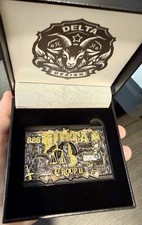 💥GOLD Delta Design HIDTA Group 2 Turnpike Monopoly Challenge Coin In Box picture