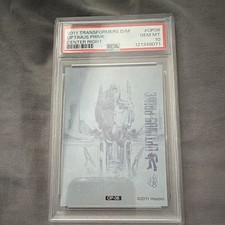 Pop 1 : 2011 Transformers D/M Optimus Prime OP-06 PSA 10 picture