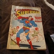 Superman 56 DC comic 1949 Wayne Boring art prankster 1st appearance Smarty Pants picture