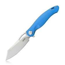 Kubey Knife Drake Liner Lock Folding Knife 3.7in AUS-10 Steel Blade G10 Handles  picture