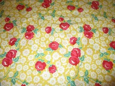 5 1/2 Yards Granny's Favorite Feedsacks Vintage Cotton Fabric Chanteclaire picture