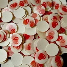 Huge Lot 100+ Rare Vtg Vari Vue lenticular moving motion Floating Hearts NOS picture