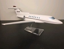 Raytheon 800XP Hawker Airplane Acryclic Aerospace Private Jet Desktop Model picture