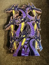 Hollar Maleficent Dragon Fantasy Pin Ultimate Grail 2019 Rare HTF Jumbo picture