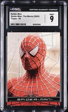 2002 Topps Spider-Man Movie #3 Spider Man CGC 9 picture