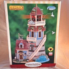 VTG 2006 LEMAX PLYMOUTH CORNERS BAY VIEW LIGHTHOUSE 65402 Rotating Light Porcela picture
