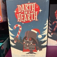 Disney Parks 2026 Christmas Holiday Star Wars Santa Darry Vader Plush Toy New picture