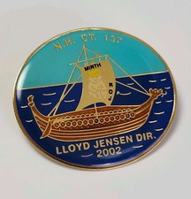 Royal Order Of Jesters Lapel Pin ROJ 137 Lloyd Jensen NH 2002 picture