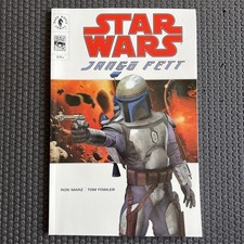 Star Wars Jango Fett Graphic Novel Paperback 1st Edition 2002 Dark Horse NM picture