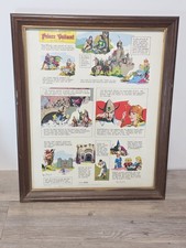 Prince Valiant 1975 Signed Ltd. Ed. Print by Hal Foster Framed picture