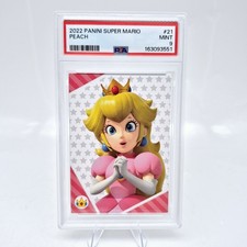 2022 Panini Nintendo Super Mario Princess Peach #21 Character Card Close Up picture