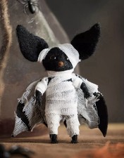 Anthropologie Terrain Halloween Baby Batson Felt Mummy Figure Ornament NIB picture