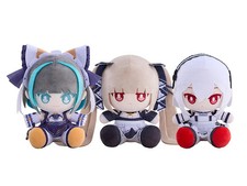 NEW Azur Lane Cheshire Formidable Sirius Puni Puni Plush Set Solarain picture