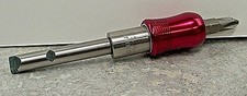 Hex Bit Adapter & No. 2 Phillips Bit For Stanley Yankee North Bros 133 233 135 picture