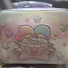 Sanrio Loungefly Little Twin Stars Pastel Faux Leather Shoulder Bag picture