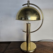 Rare Cosack Table Lamp Vintage 60s 70s Brass Globe Gold Rare Vintage picture