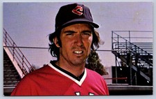 K63/ Cleveland Indians Ohio Postcard c1970s Baseball Player Dave LaRoche 75 picture